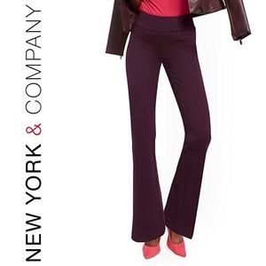 Pullon Bootcut Pants Maroon | Poshmark